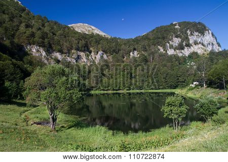 Green Lake Donje Bare In Sutjeska National Park