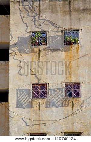 Window In Morocco Africa And Old Construction Wal Brick Historical