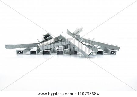 Stapler pile