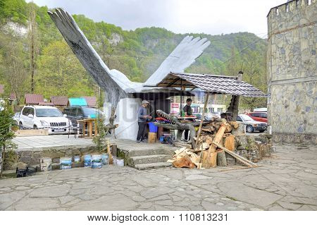 Preparation Of Shashlick