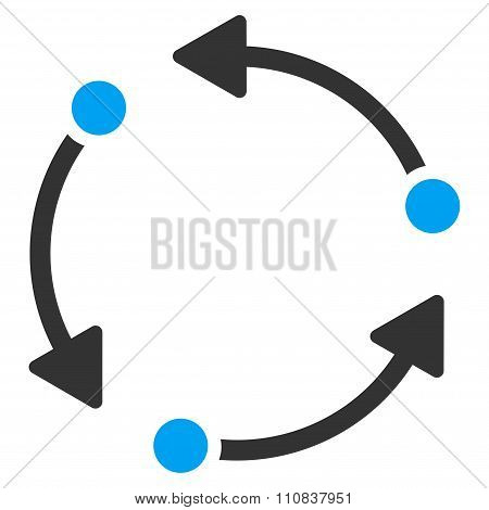Rotate Flat Icon