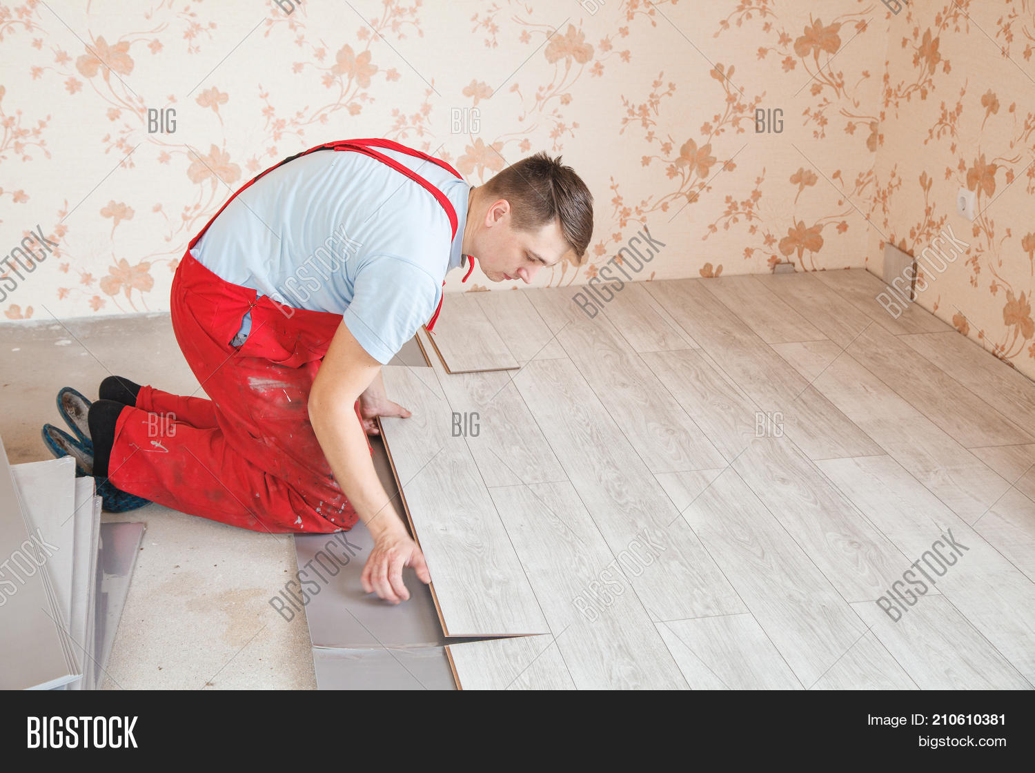 Handyman Laying Down Image & Photo (Free Trial) Bigstock