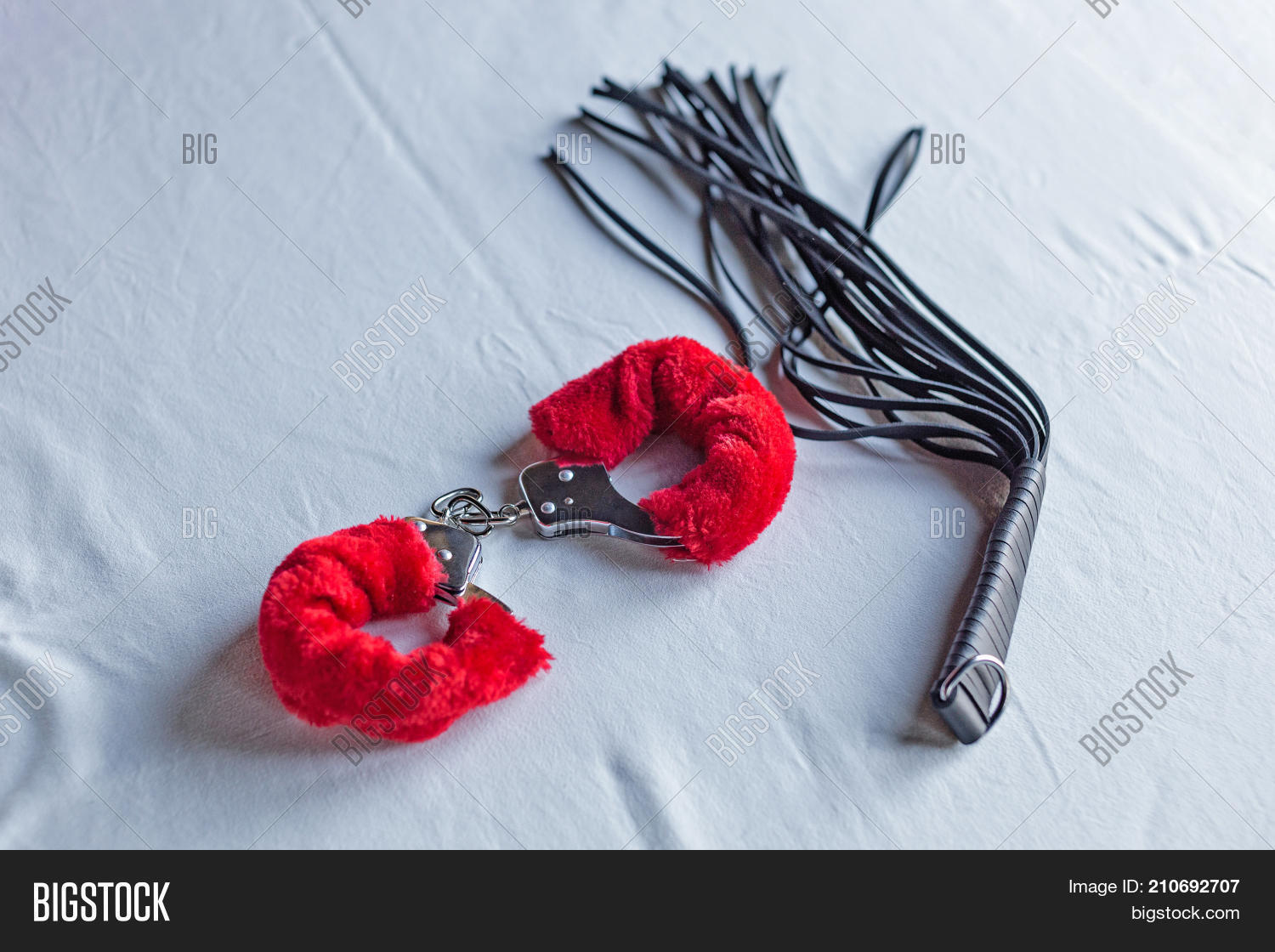 Red Fur Handcuffs Image & Photo (Free Trial) Bigstock