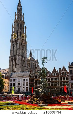 Architecture Of Antewerp, Belgium