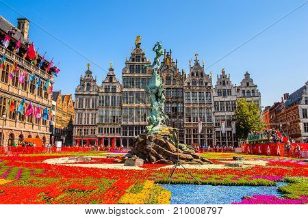 Architecture Of Antewerp, Belgium