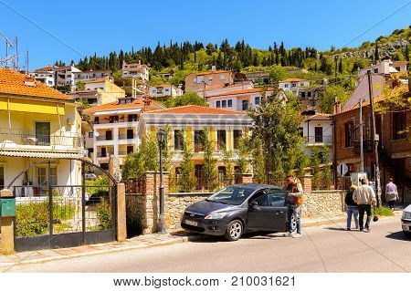 Architecture Of Kastoria, West Macedonia, Greece.