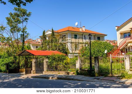 Architecture Of Kastoria, West Macedonia, Greece.