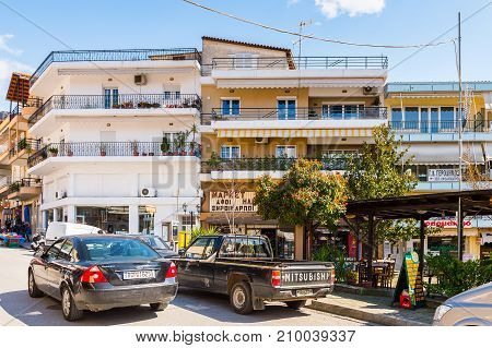 Architecture Of Kalambaka, Greece.