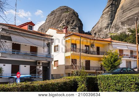 Architecture Of Kalambaka, Greece.