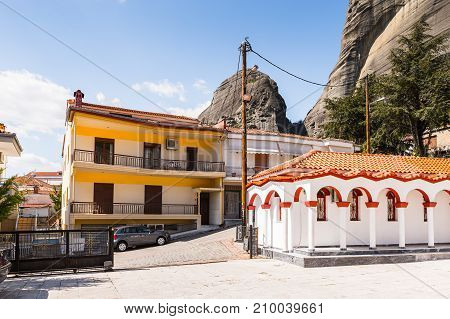 Architecture Of Kalambaka, Greece.