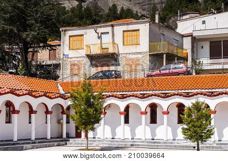 Architecture Of Kalambaka, Greece.