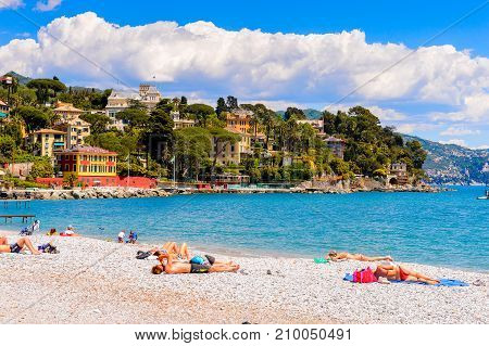 Architecture Of Santa Margherita Ligure, Italy