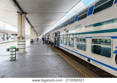 Firenze Santa Maria Novella, A Terminus Railway Station In Florence.