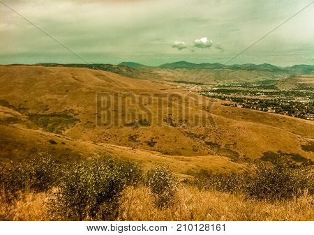 Large  cloudy landscape outside of Lakewood Colorado