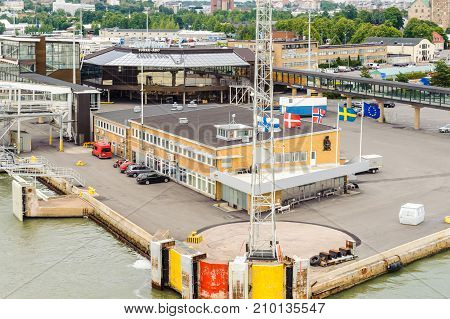 Port Of Turku, Finland