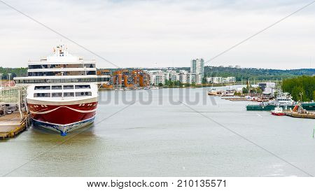 Port Of Turku, Finland