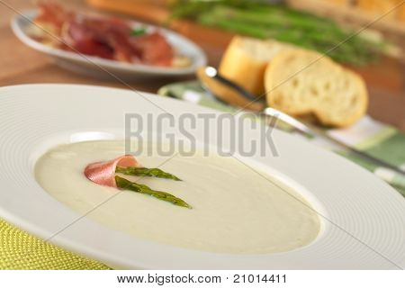 Creme der Spargel