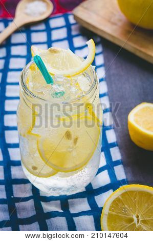 Lemon juice soda lemon juice soda salt or honey help quench thirst. Is a herbal sweeten