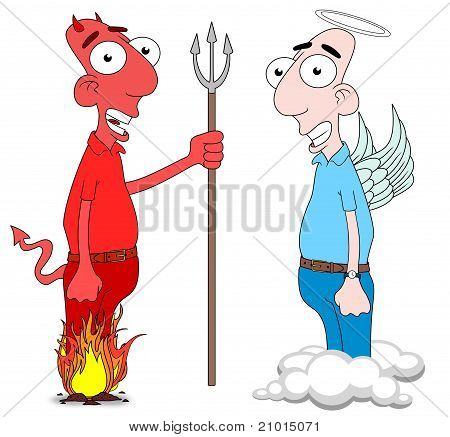Şeytan ve melek