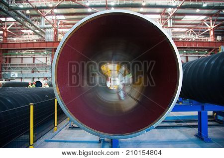 Manufacture Of Steel Pipes For The Subsea Gas Pipeline