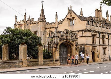 Architecture Of Oxford, England, United Kingdom