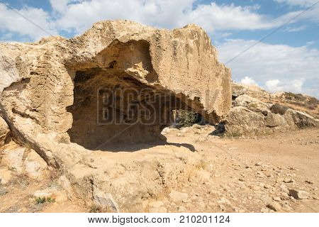 The Tombs Of The Kings In Pahos Cyprus