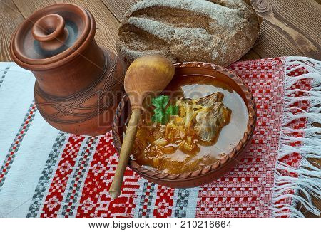Sweet And Sour Beef Cabbage Soup