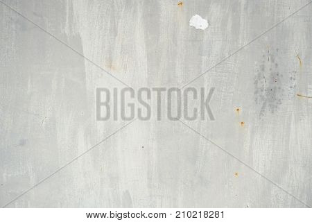 Old Grey And White Metal Wall Structure Background 1
