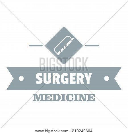 Surgery medicine logo. Simple illustration of surgery medicine vector logo for web