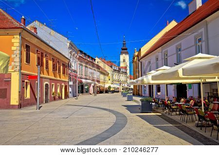 Town Of Cakovec Main Street View