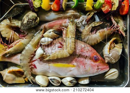 Seafood On Ice