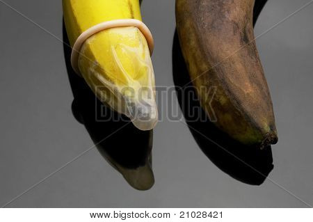 Preservativo su Banana