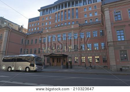 St. Petersburg, Russia - June 17, 2017: Hotel 