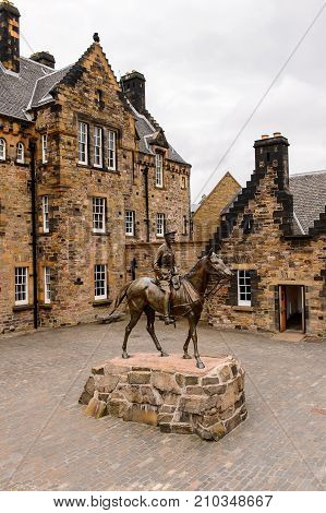 Edinburgh Castle, Scotland.