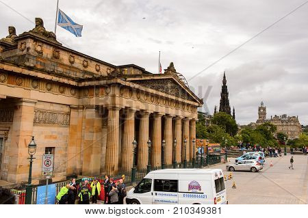 Achitecture Of Edinburgh, Scotland.