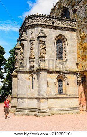 Rosslyn Chapel , Scotland