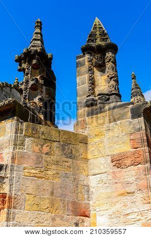 Rosslyn Chapel , Scotland