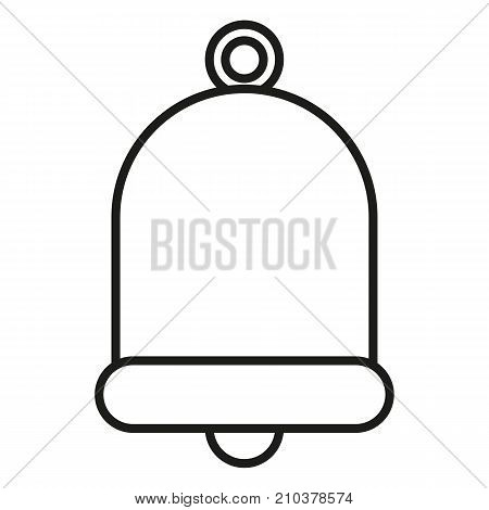 Vector Outline Isolated Icon - Bell