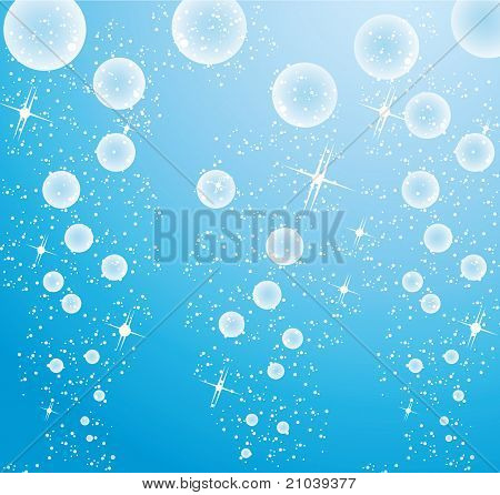 Vektor Wasser Blasen