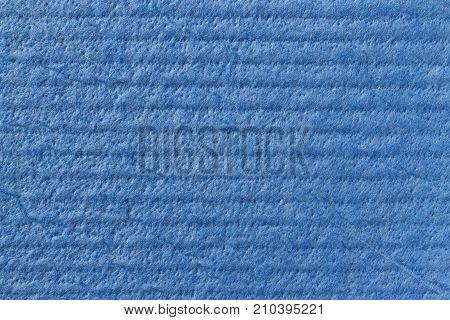 Texture Of Cellulose. Blue Cellulose