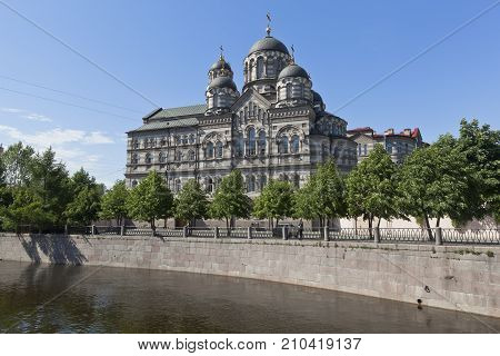 St. Petersburg, Russia - June 17, 2017: St. John's Stauropegial Convent in St. Petersburg