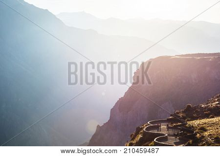 canyon Colca in Peru, South America