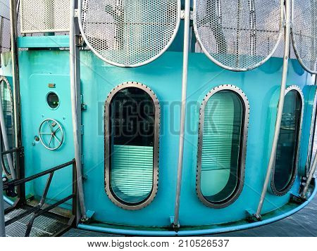 Details of Diving Bell at the Baltic Sea