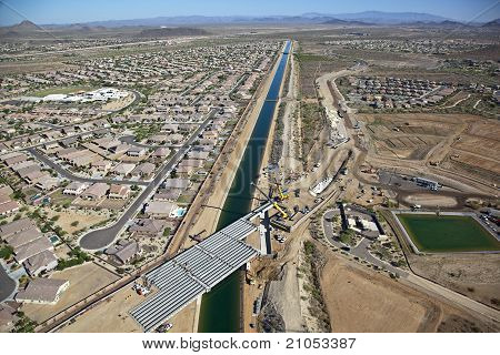 Construction of Bridge over CAP