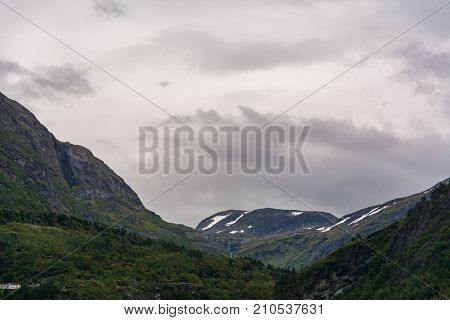 Geiranger fjord Beautiful Nature Norway. It is a 15-kilometre (9.3 mi) long branch off of the Sunnylvsfjorden which is a branch off of the Storfjorden (Great Fjord).