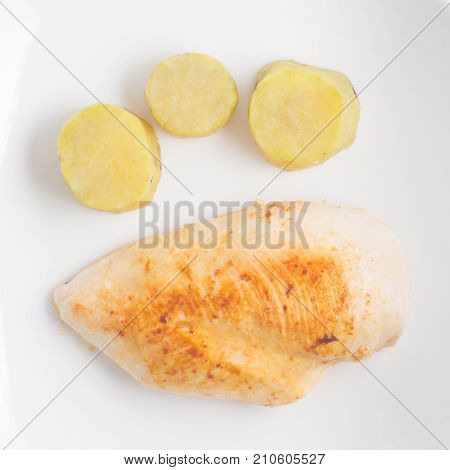 Chicken Fillet With Sweet Potato