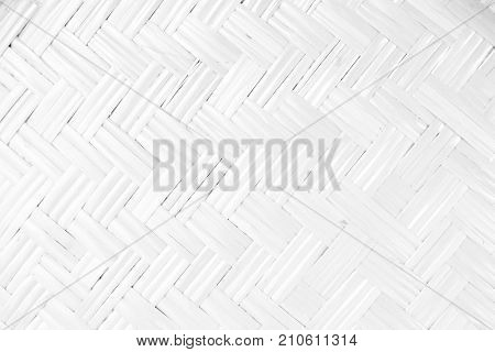 Abstrac background Thai traditional hand craft made by bamboo.
