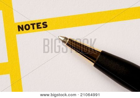 Figyelembe notes fogalmak, az oktatás és az ismeretek