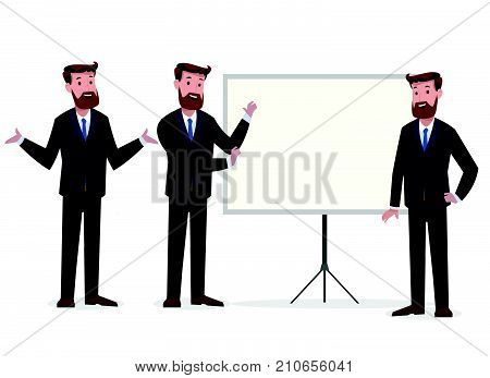 Busineman Character_in Suite_with Beard3.eps