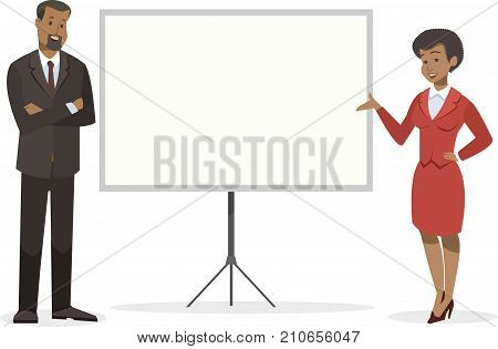 Set of corporate character for animation and print purpose
